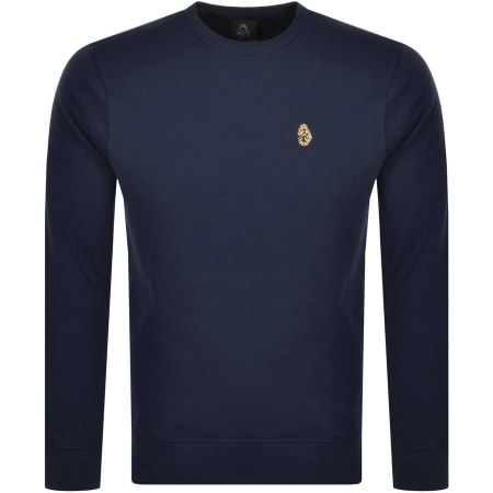 Luke 1977 Hunter Sweatshirt Navy Mainline Menswear